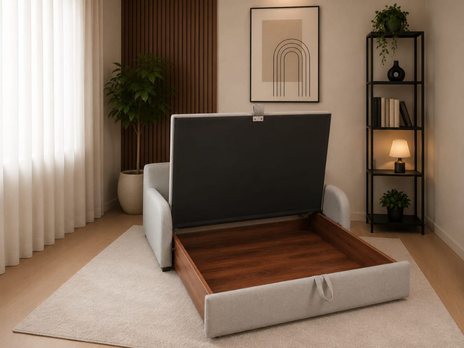 ZARCO ARM chair-bed I one-seater