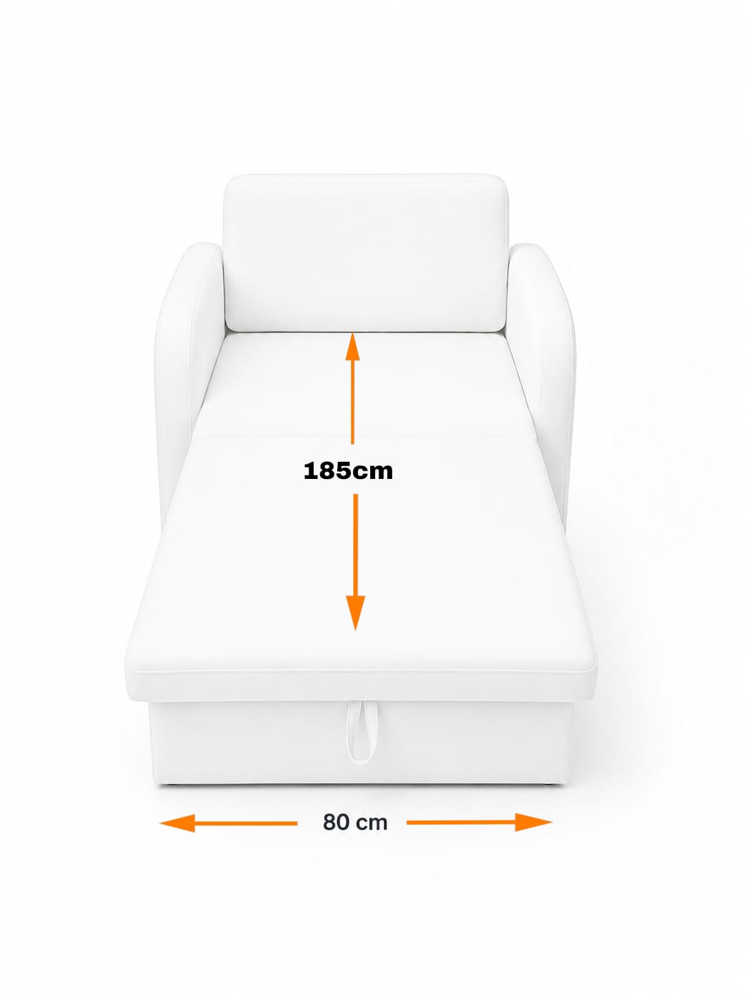 ZARCO ARM chair-bed I one-seater