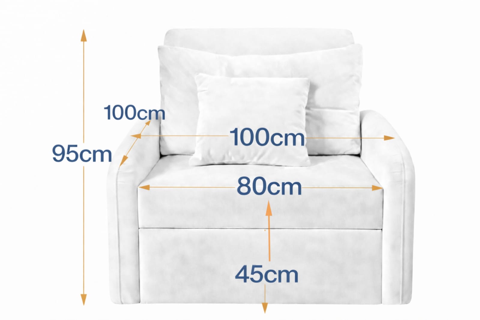 COMODO chair-bed I one-seater