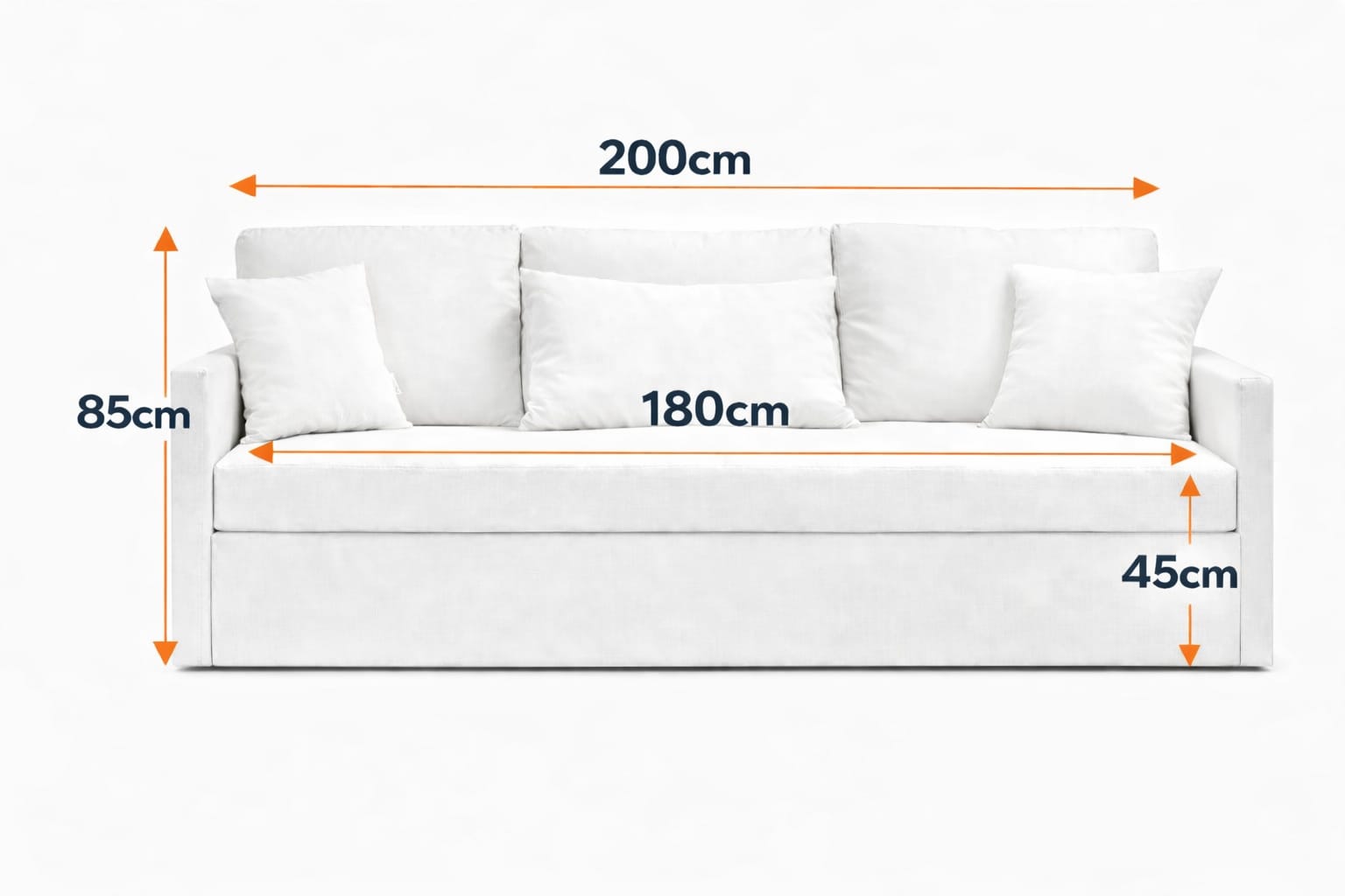 POLO I 3 Seater MANEX Pull-Out Sofa-bed
