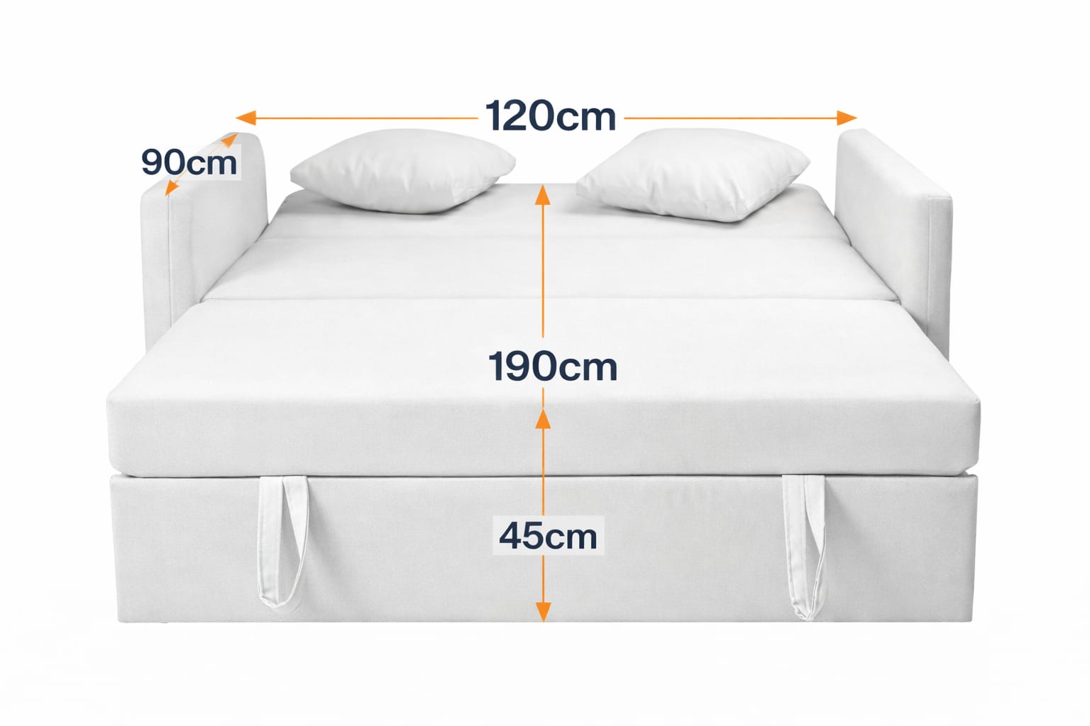 BUONO I 2-Seater MANEX Pull-Out Sofa Bed