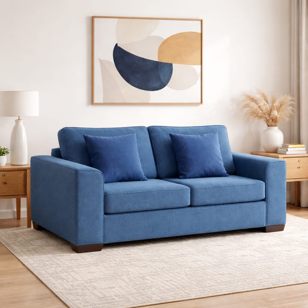 Budapest  2-Fold Sofa Bed | 3-Seater with Belgium Mechanism