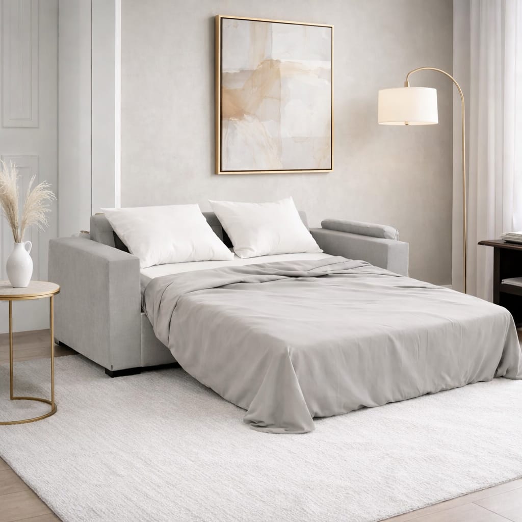 Modling 2-Fold Sofa Bed | 3-Seater with Belgium Mechanism