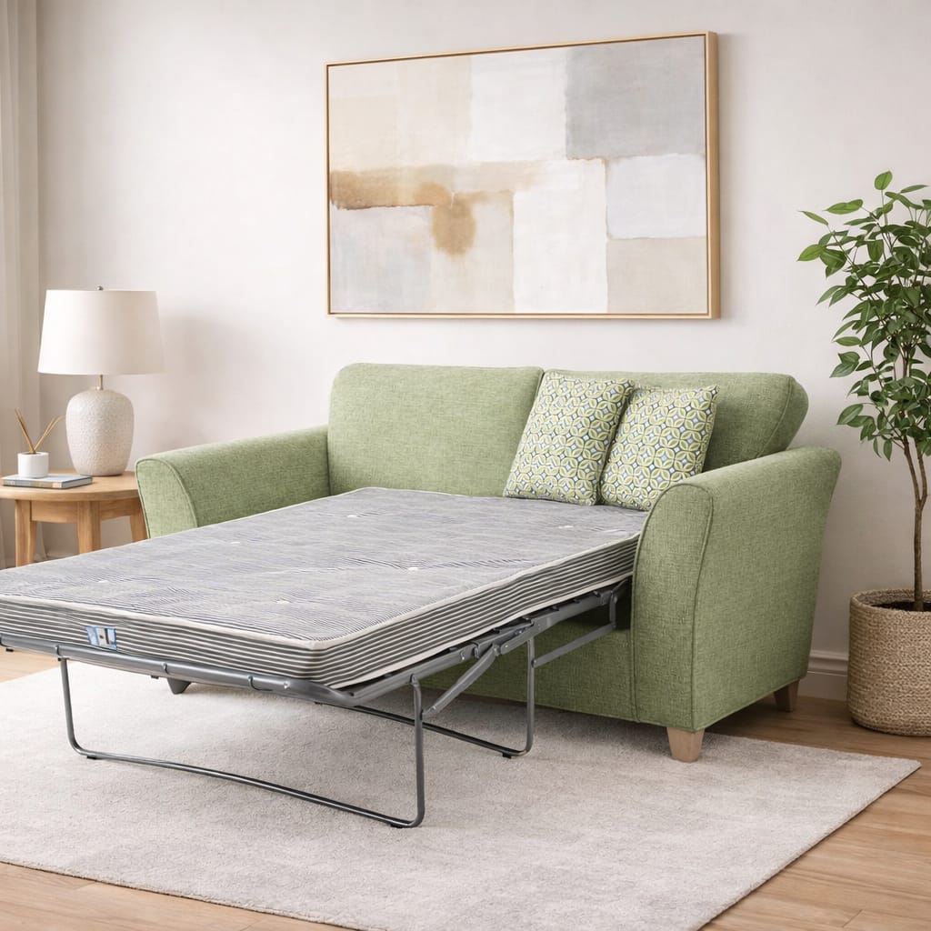 Kavala  2-Fold Sofa Bed | 3-Seater with Belgium Mechanism