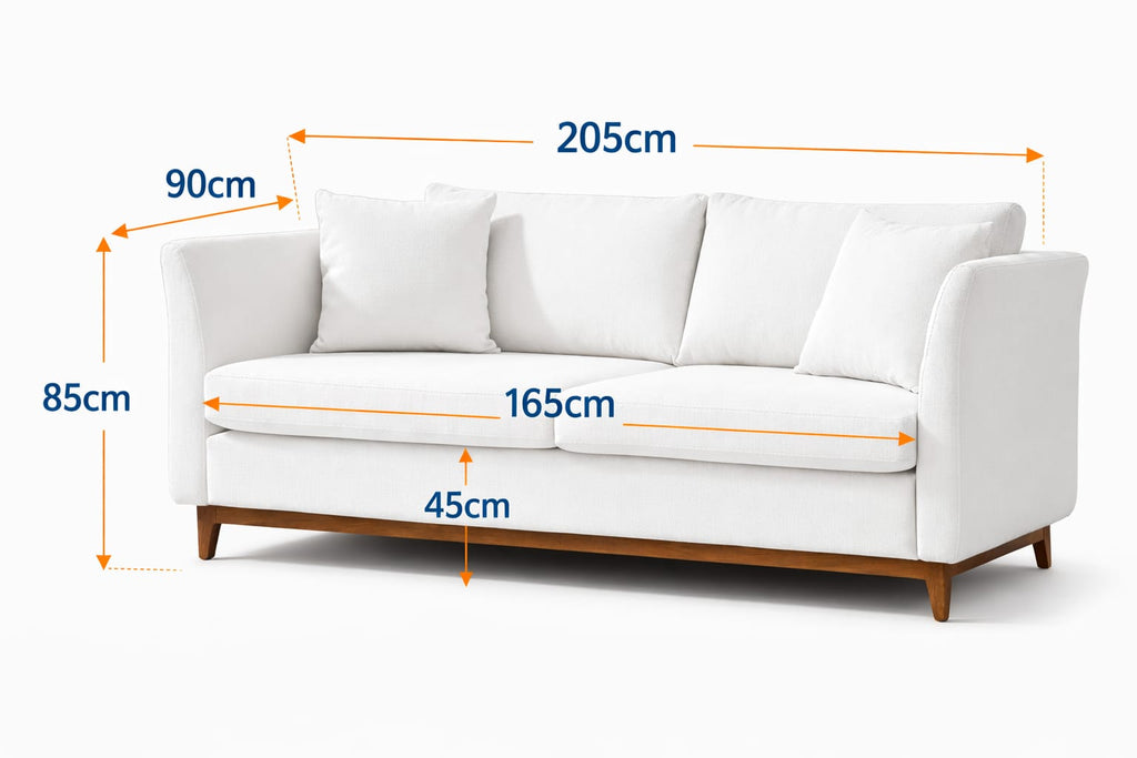 Palm | 3-Seat Roll-Out Sofa Bed with Belgium Mechanism