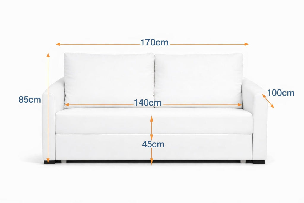 NEXT I 2-Seater MANEX Pull-Out Sofa Bed