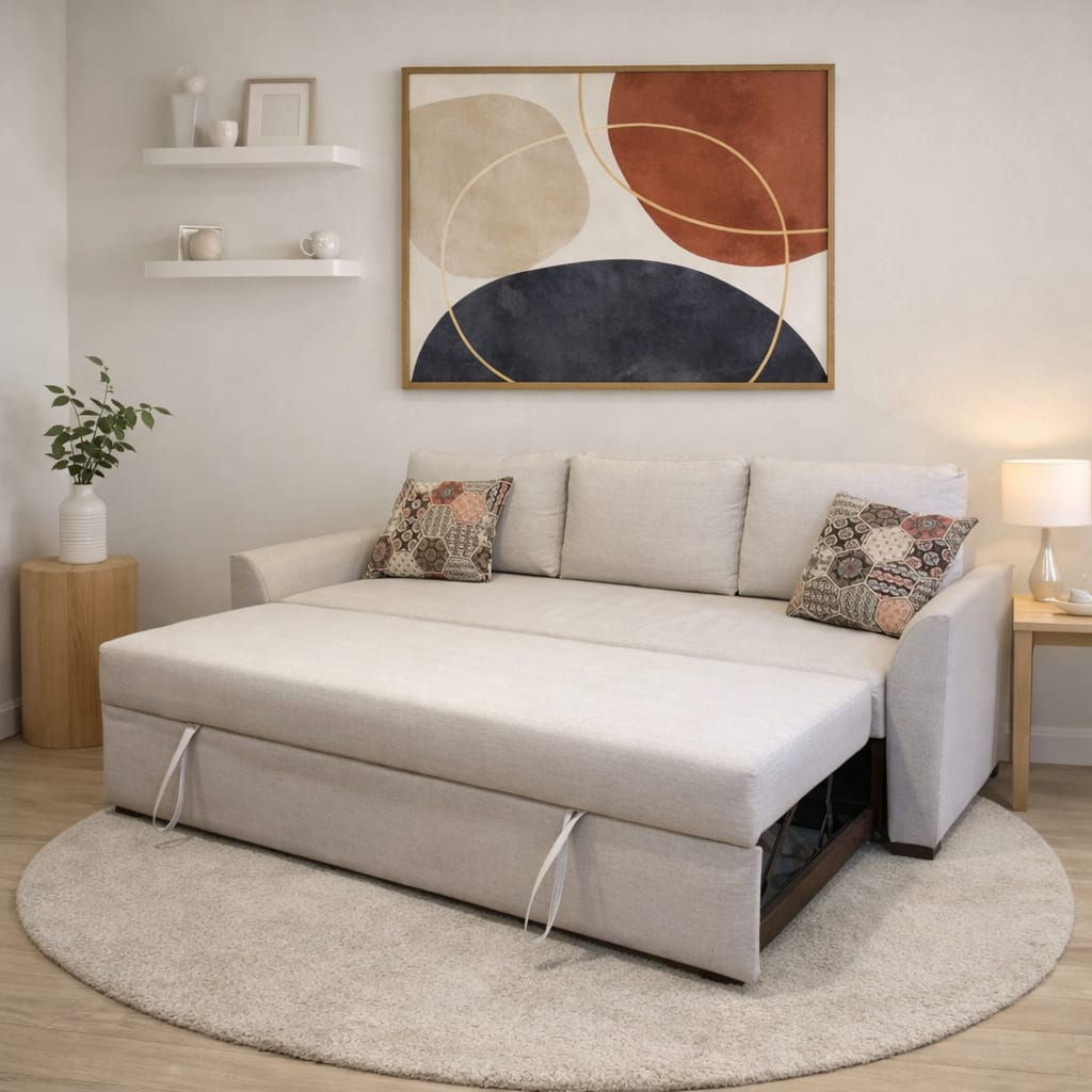 TEXAS  I 3 Seater MANEX Pull-Out Sofa-bed