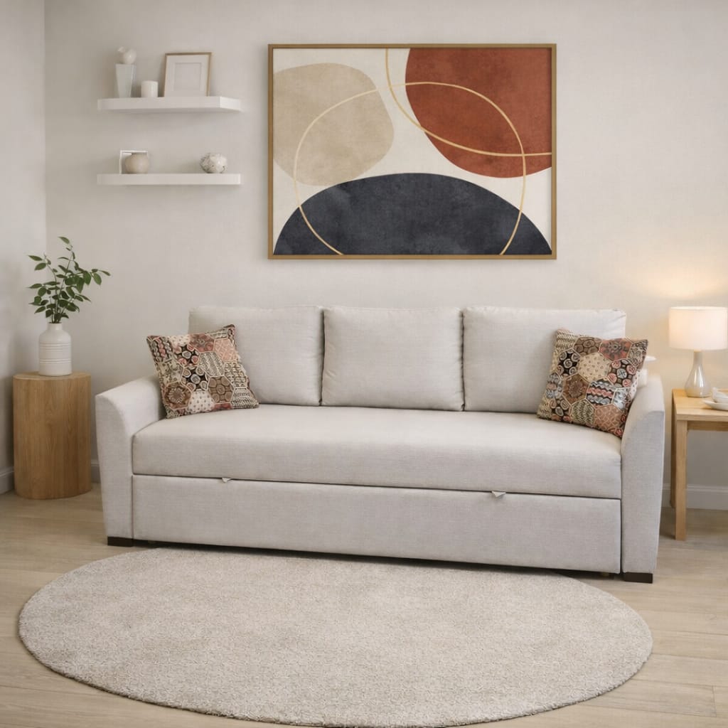 TEXAS  I 3 Seater MANEX Pull-Out Sofa-bed