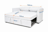 RICO I 2-Seater MANEX Pull-Out Sofa Bed