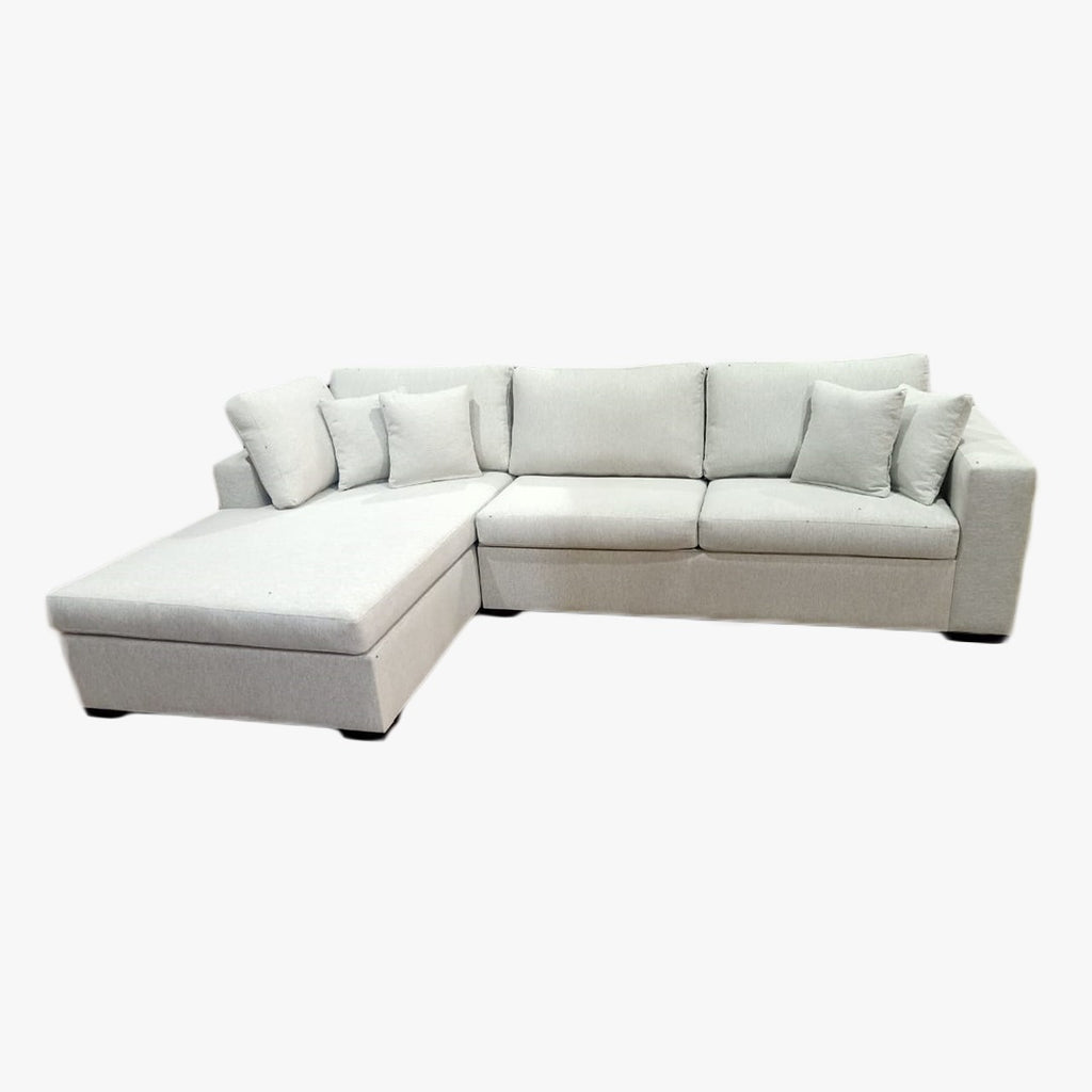 Roses | L-Shape 6-Seater 2-Fold Sofa Bed (Belgian Mechanism)