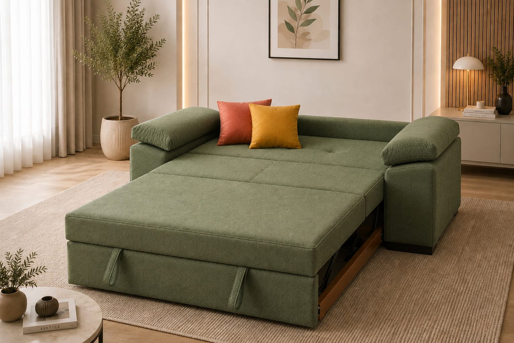NOVA I 3-Seater MANEX Pull-Out Sofa Bed