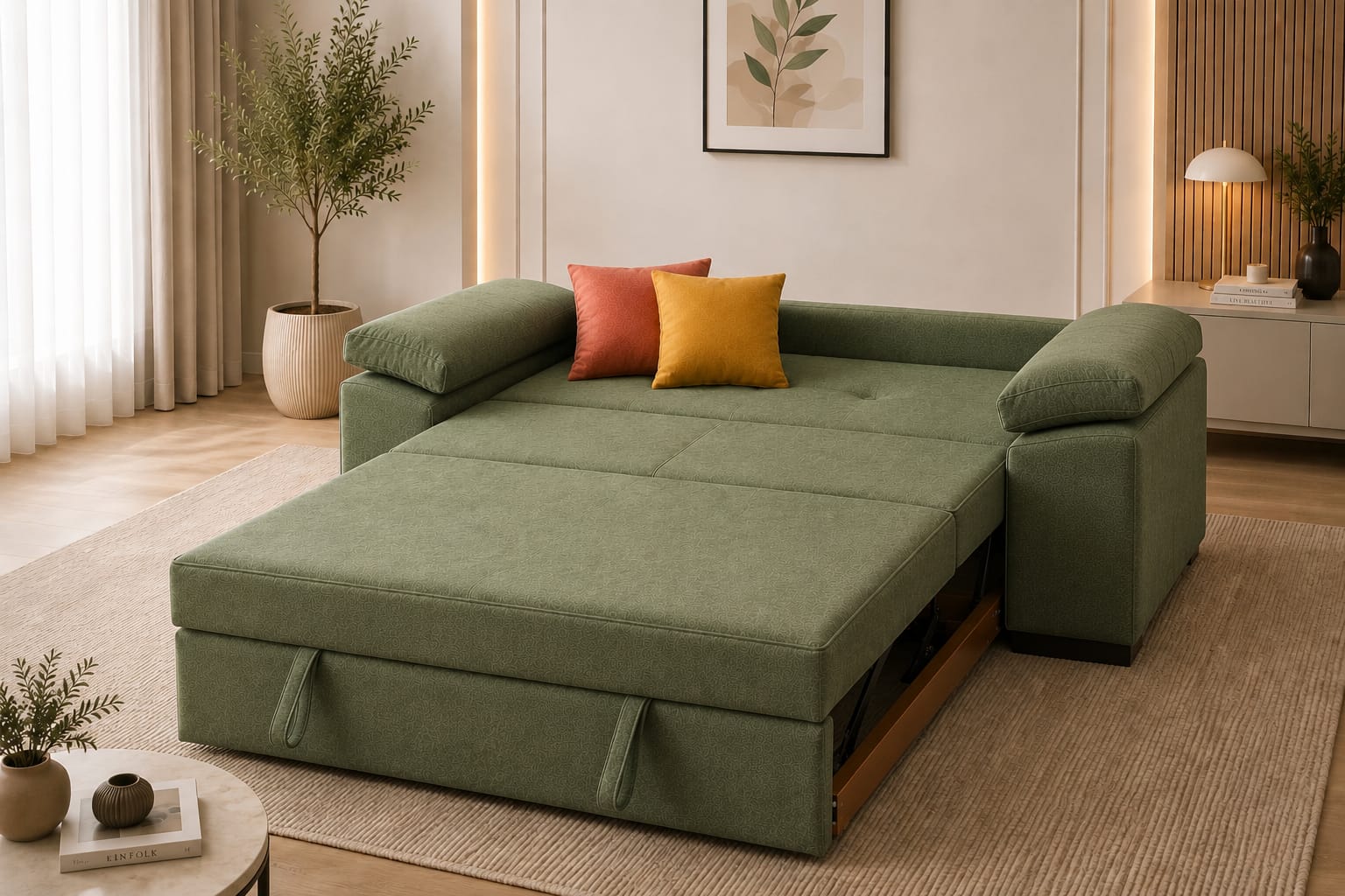 NOVA I 3-Seater MANEX Pull-Out Sofa Bed