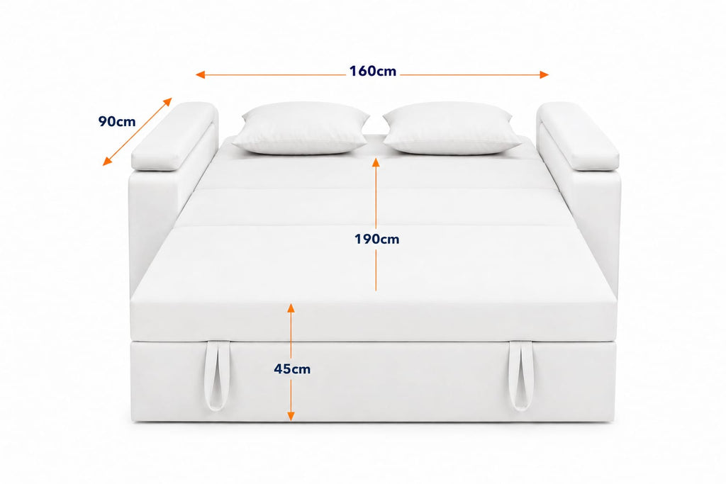 NOVA I 3-Seater MANEX Pull-Out Sofa Bed