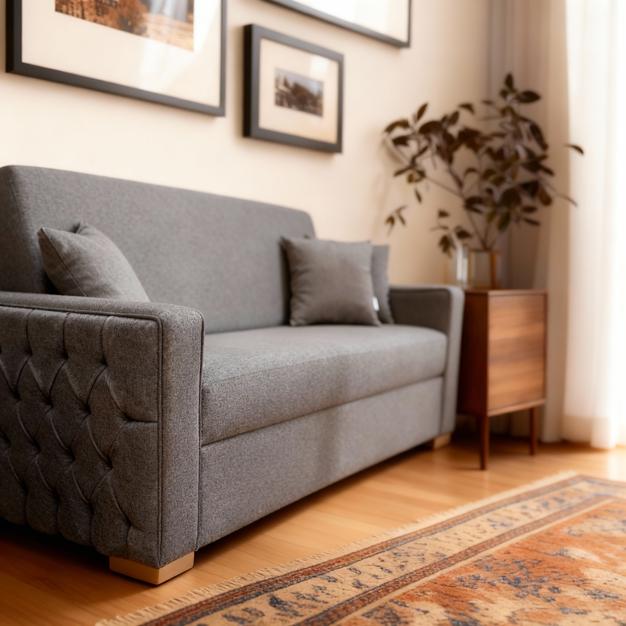 Brazil | 3-Seater Clic-Clac Sofa Bed | 3-Position Turkish Mechanism