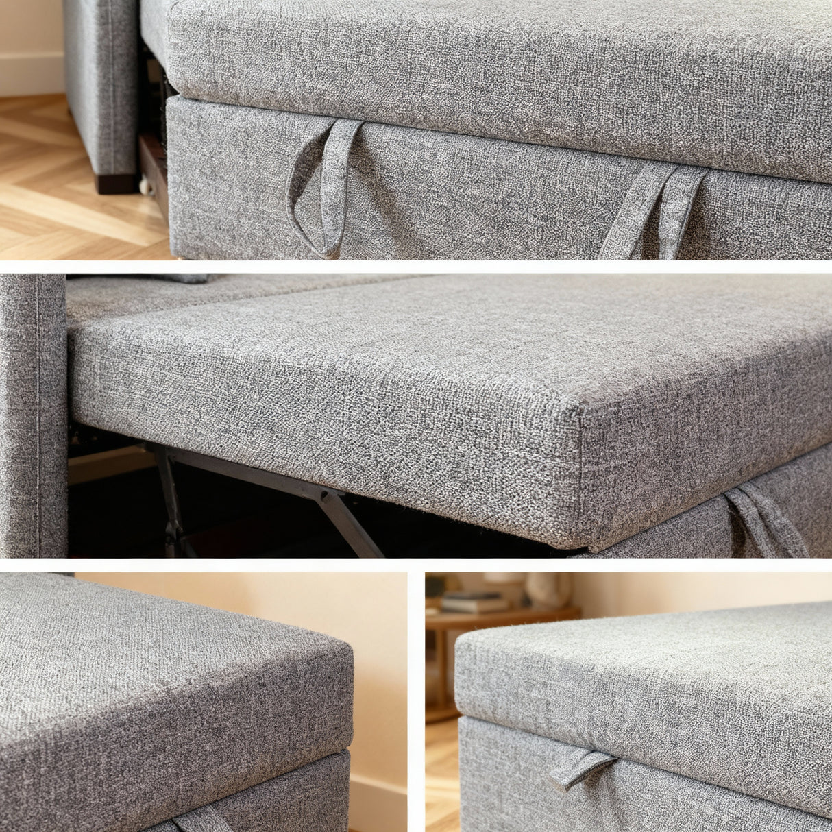 بيللا- ركنه سرير شكل حرف L