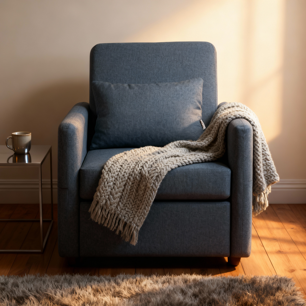 كوزي - كرسي سرير بمقعد واحد