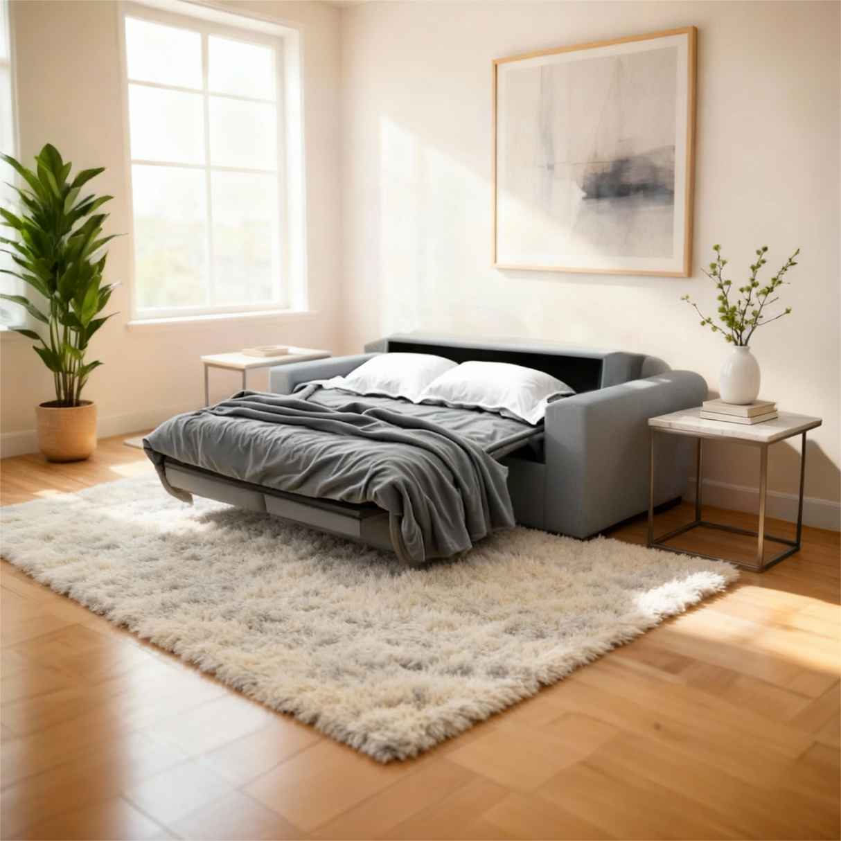 فرنكفورت - كنبة سرير ثلاث مقاعد