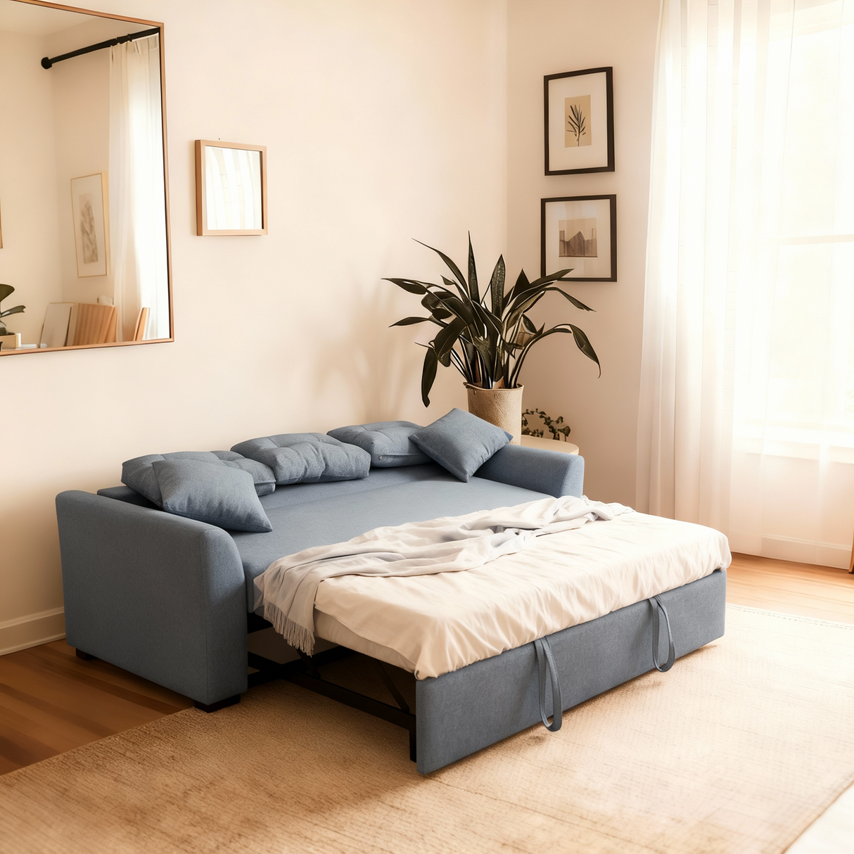 بوستون-كنبه سرير بمقعدين