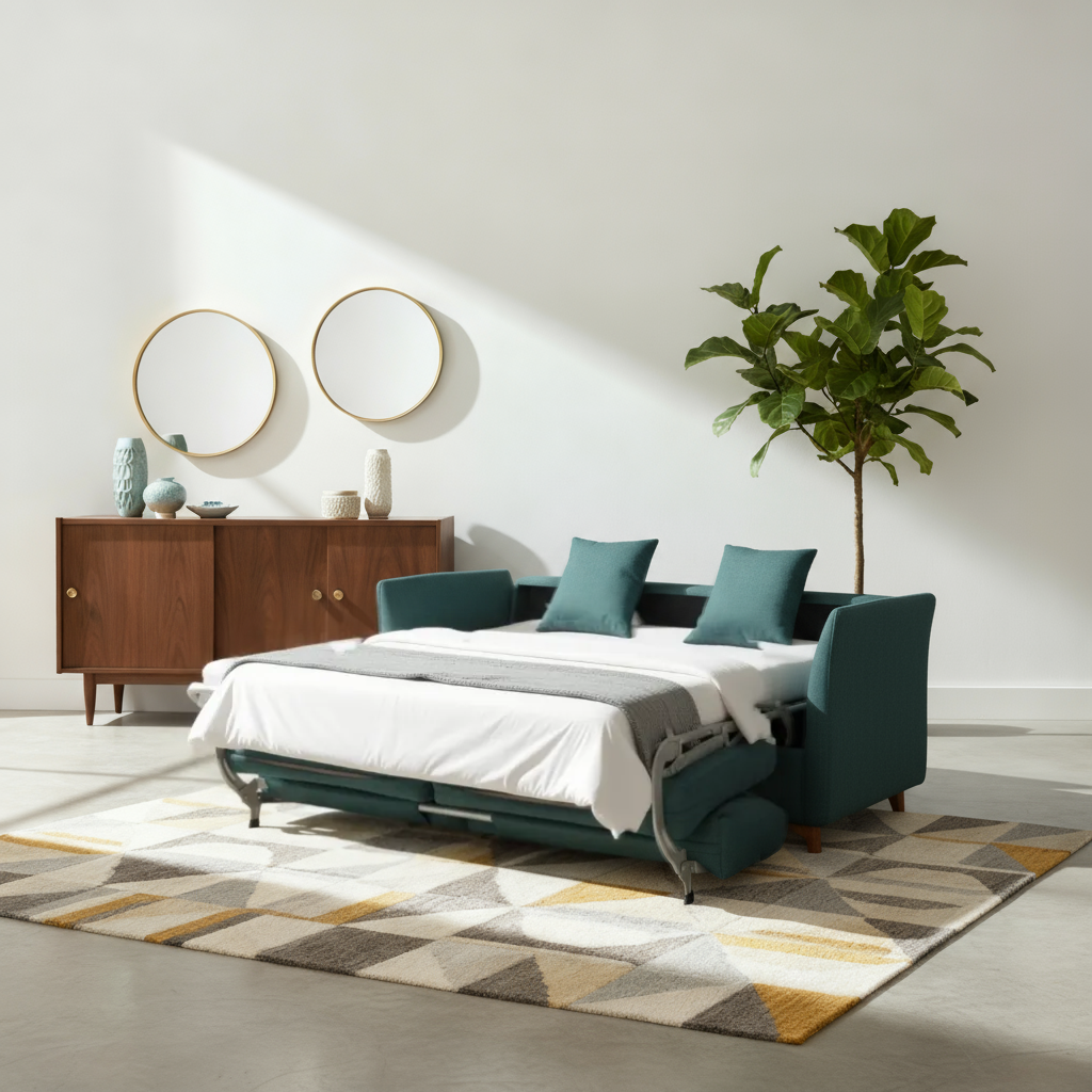 Palm | 3-Seat Roll-Out Sofa Bed with Belgium Mechanism