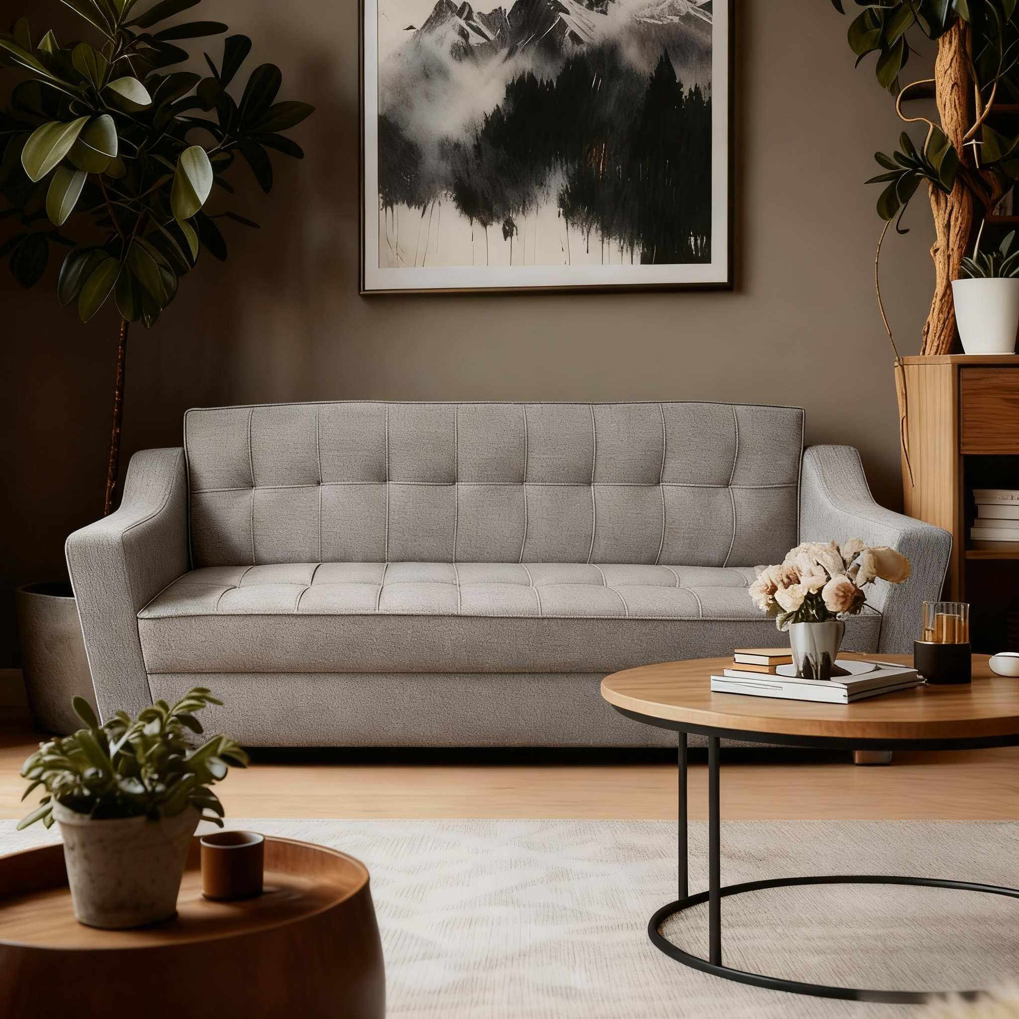 York | 3-Seater Clic-Clac Sofa Bed | 3-Position Turkish Mechanism