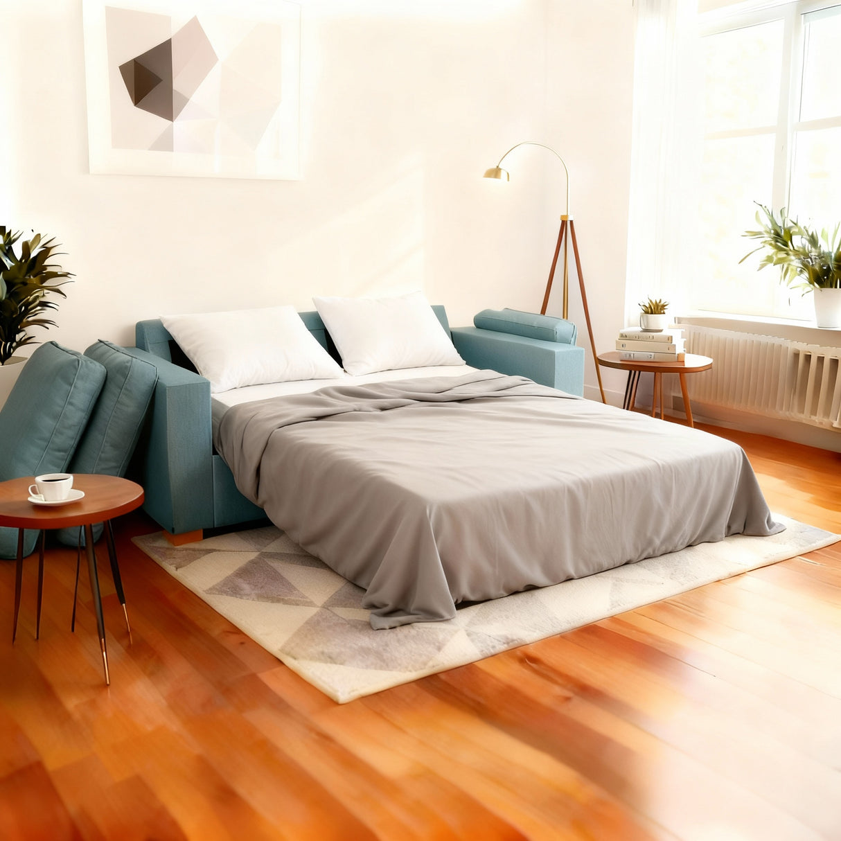 اوربت-كنبه سرير بمقعدين