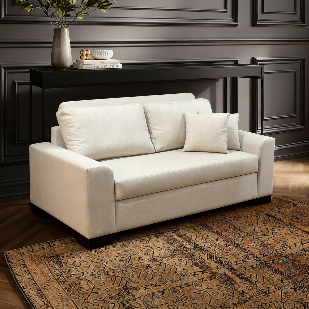 سليم-كنبه سرير بمقعدين