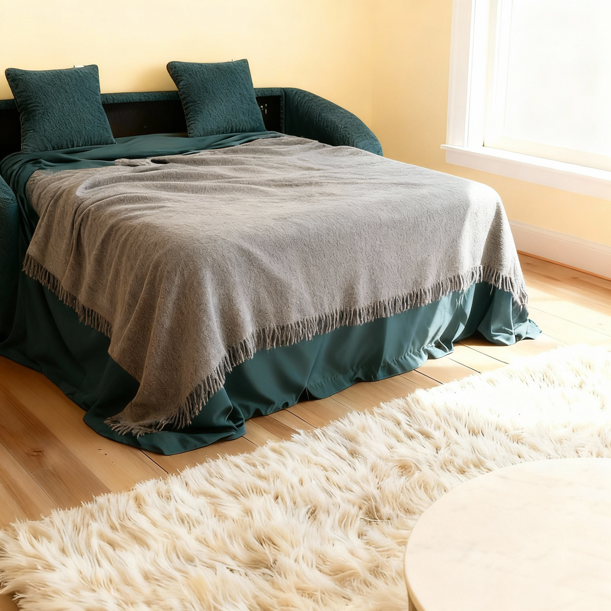 دولفين - كنبة سرير ثلاث مقاعد