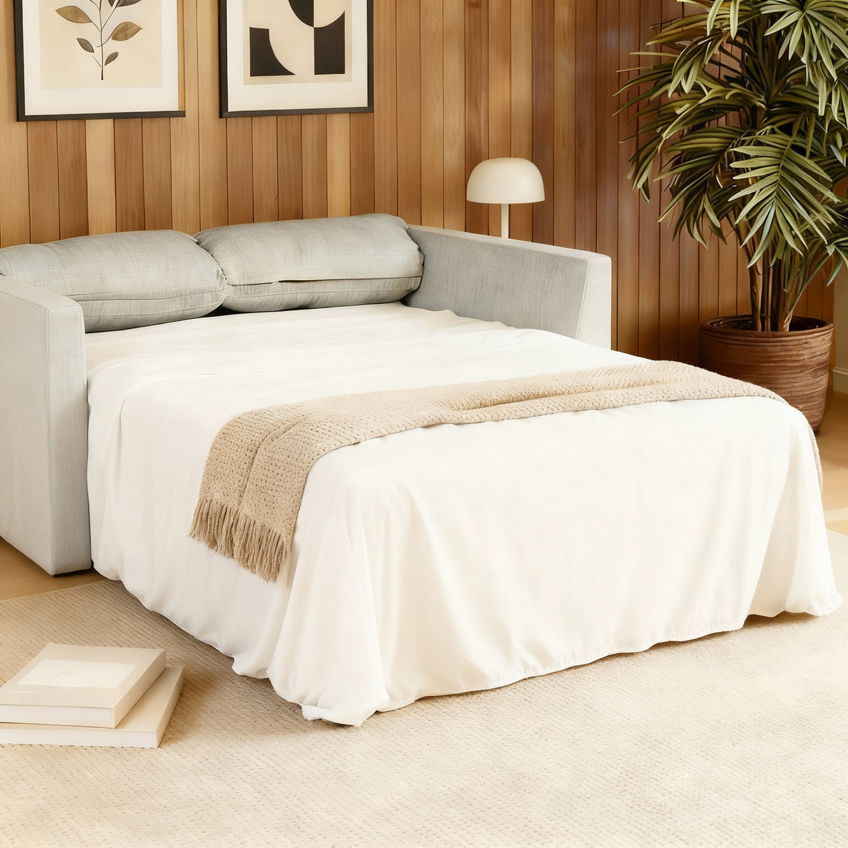 نيكست-كنبه سرير بمقعدين