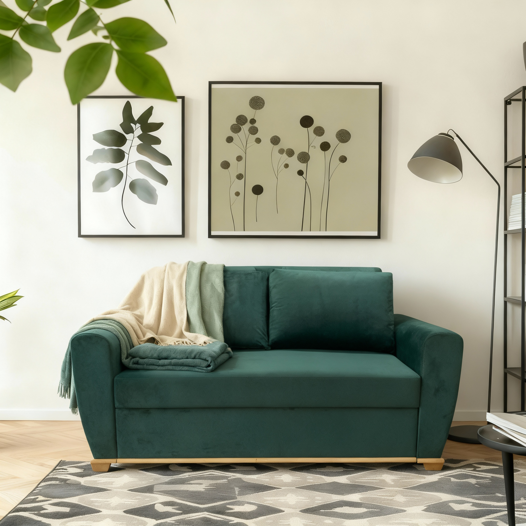 VERONA I 2-Seater MANEX Pull-Out Sofa Bed