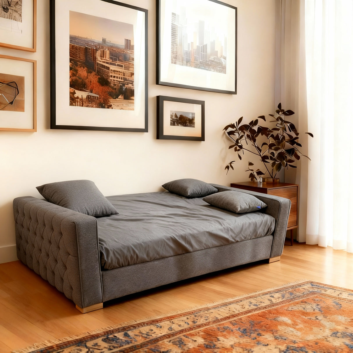 برازيل - كنبة سرير ثلاث مقاعد