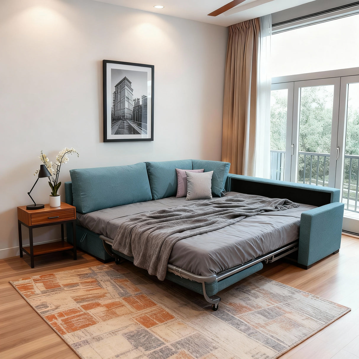 أوسلو- ركنه سرير شكل حرف L