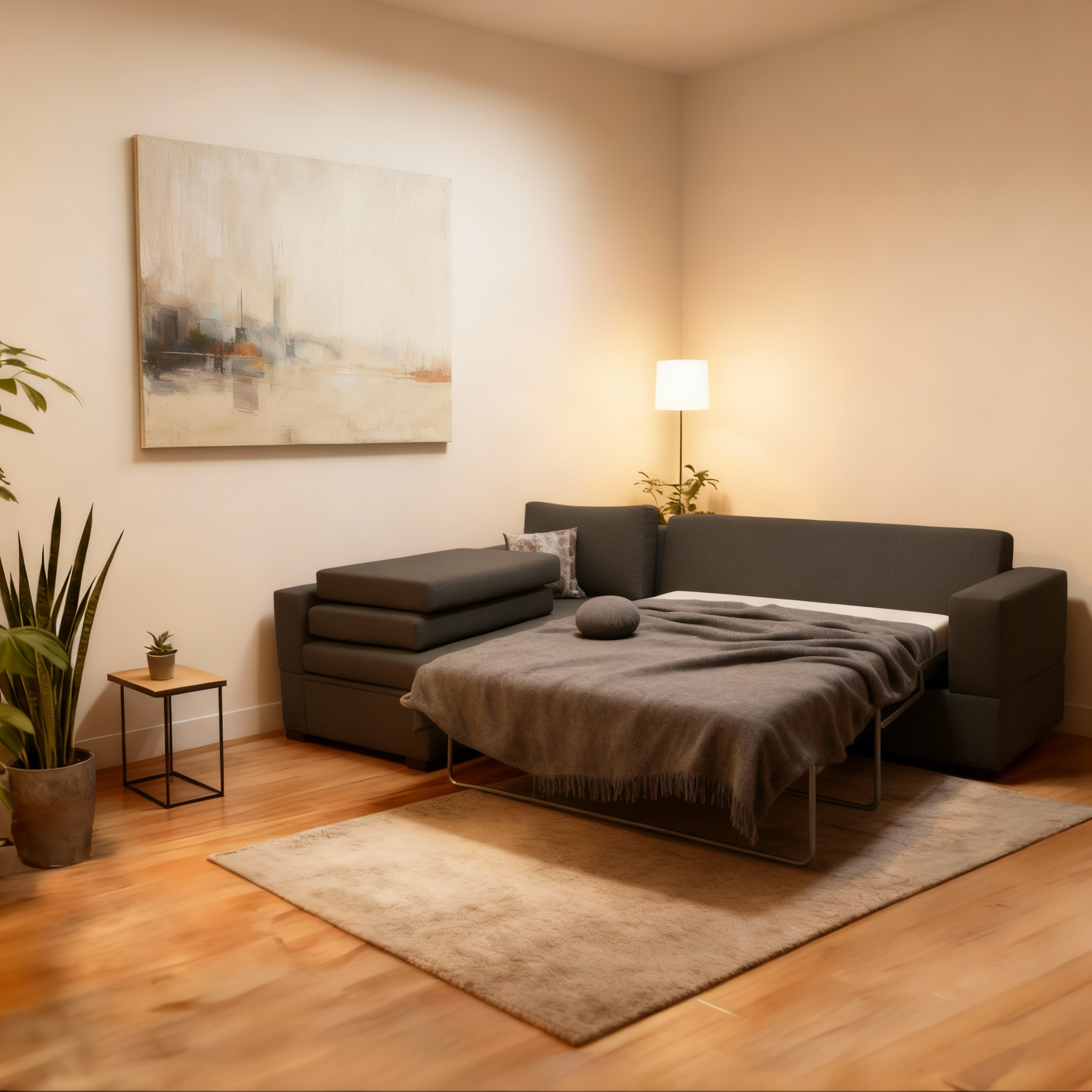 Valencia | L-Shape 6-Seater 2-Fold Sofa Bed (Belgian Mechanism)