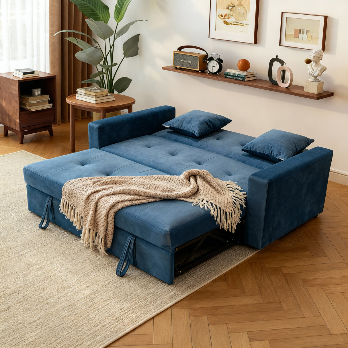 رويال-كنبه سرير بمقعدين