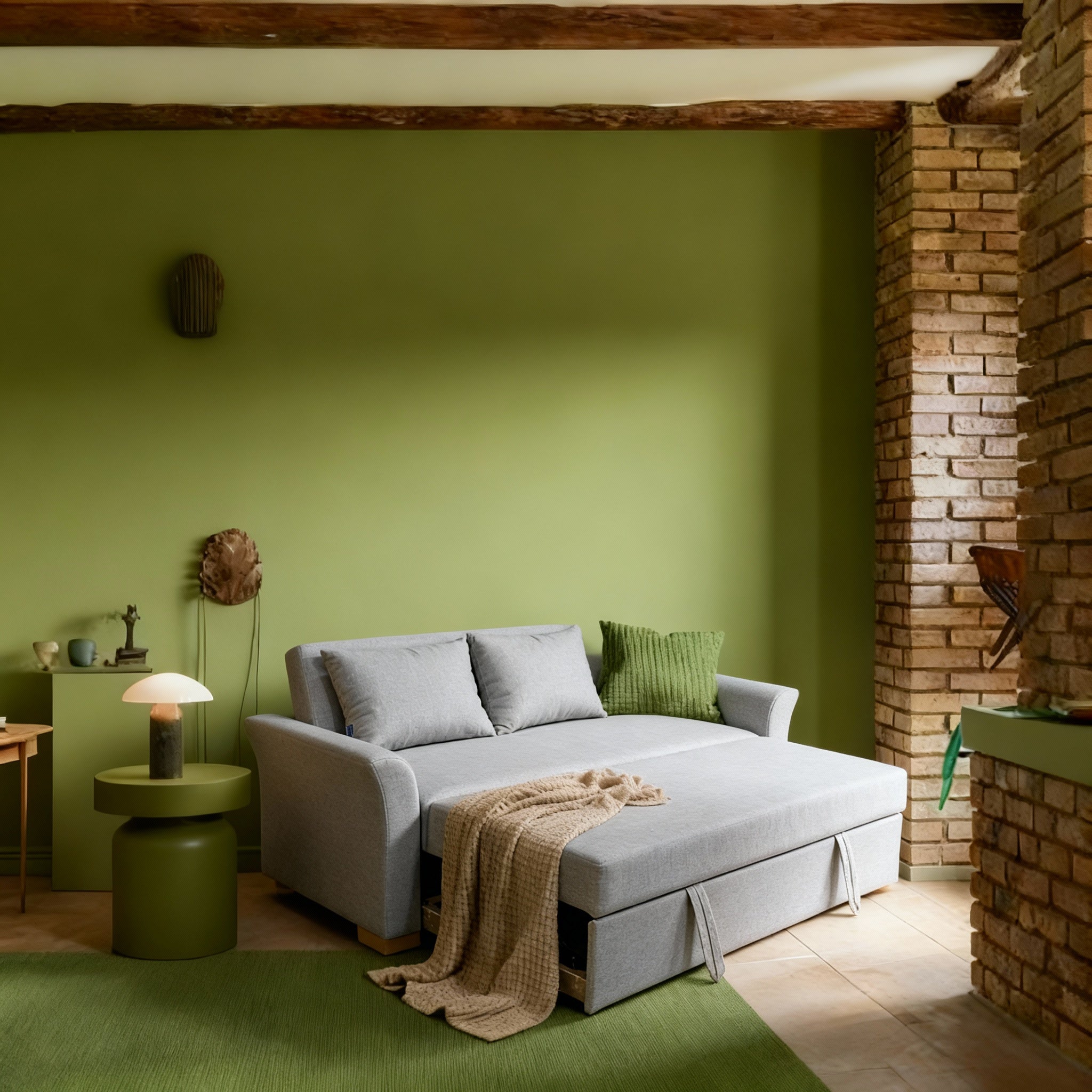 TORONTO I 2-Seater MANEX Pull-Out Sofa Bed
