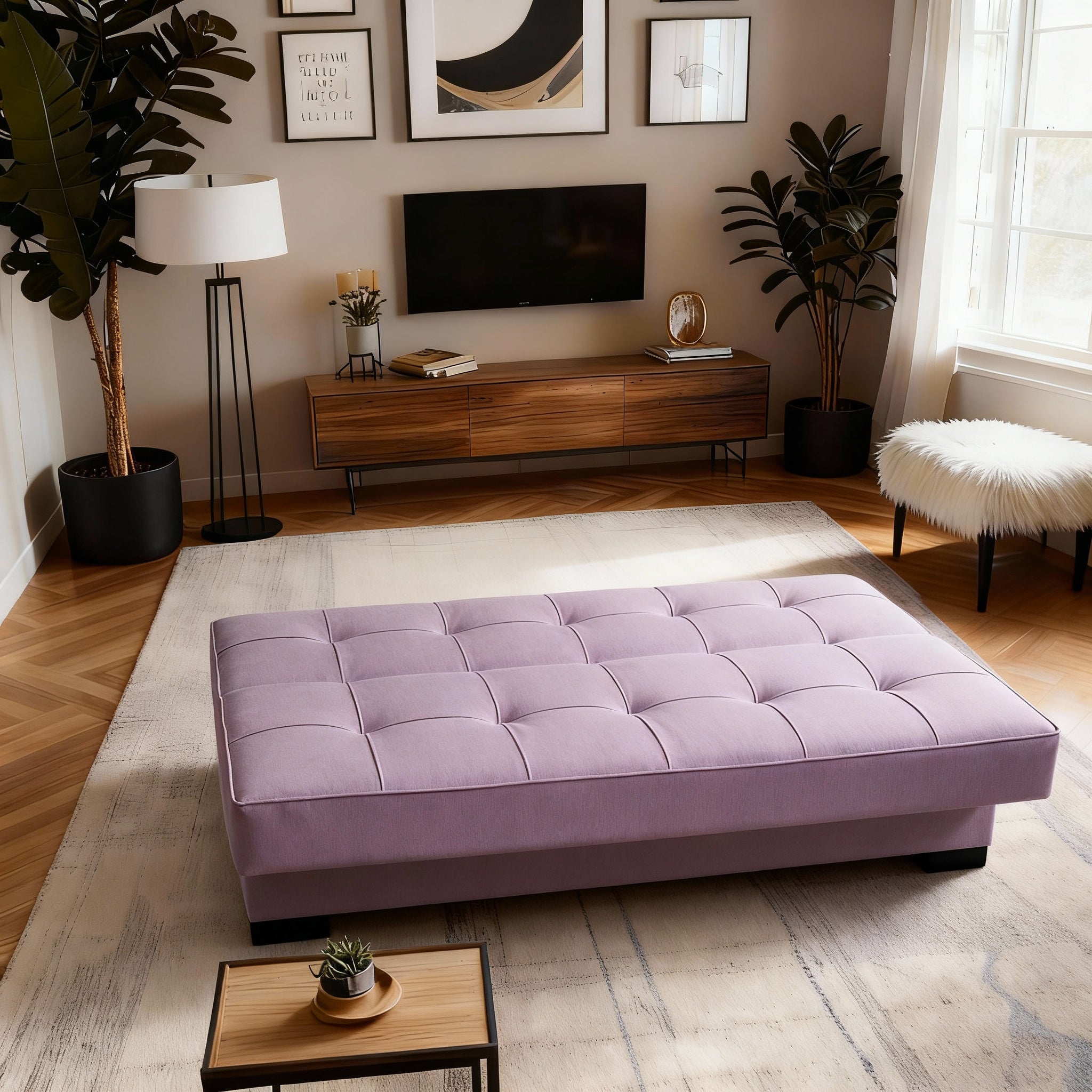 England | 3-Seater Clic-Clac Bench Bed | 3-Position Turkish Mechanism
