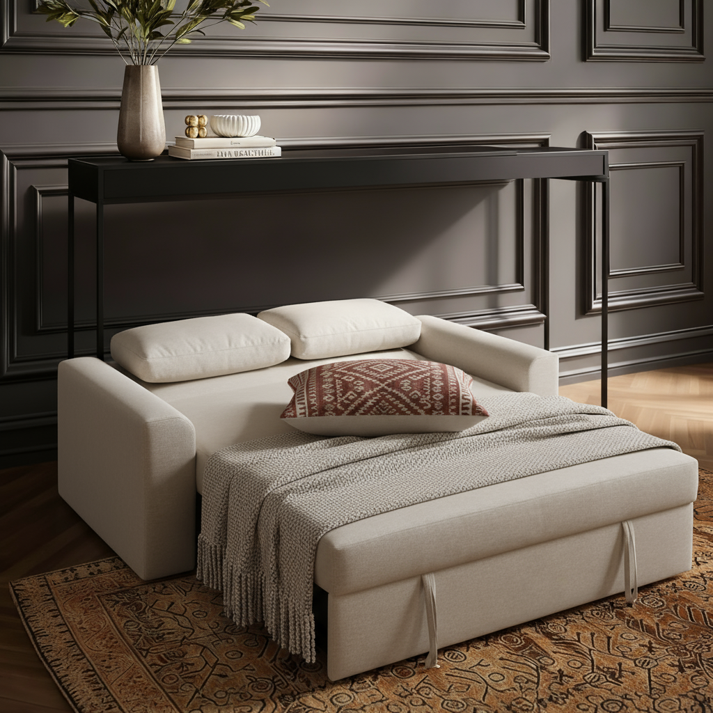 SLIM I 2-Seater MANEX Pull-Out Sofa Bed