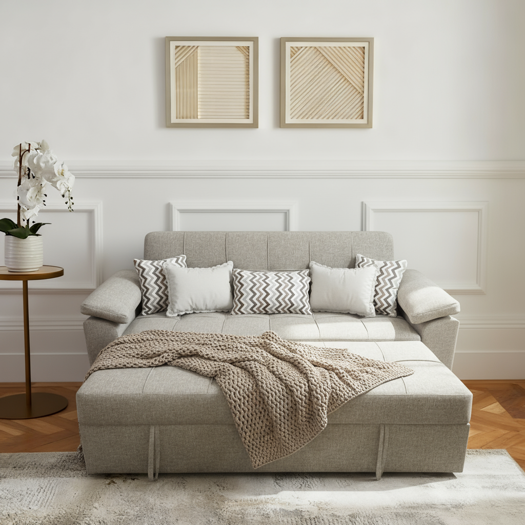 ARESTO I 2-Seater MANEX Pull-Out Sofa Bed