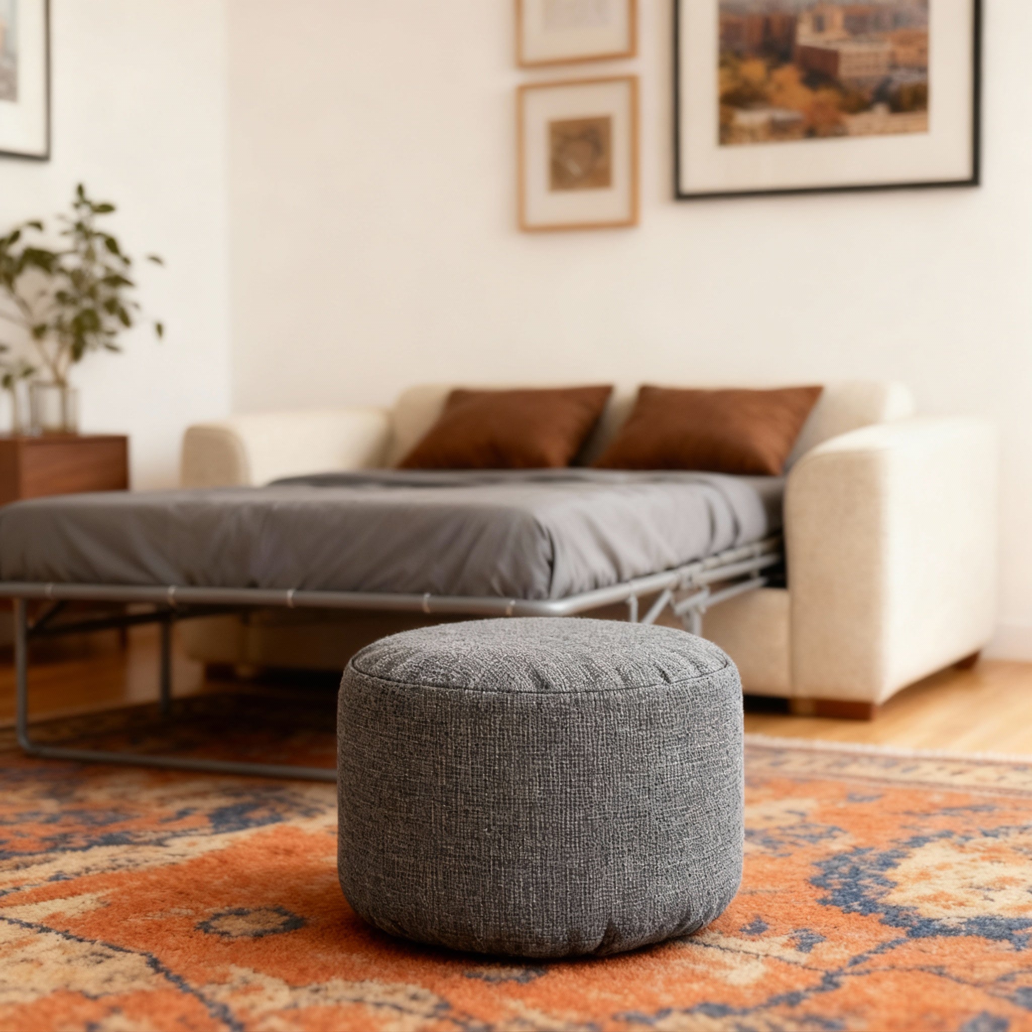 pouf circle 50x45 cm