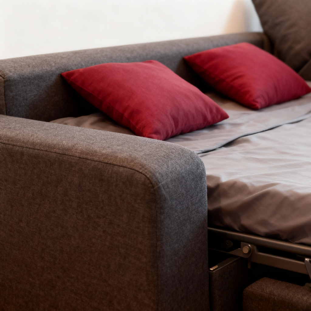 Mont | L-Shape 5-Seater Roll-Out Sofa Bed with Belgium Mechanism