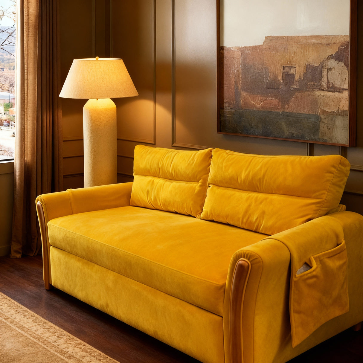 ميامي - كنبة سرير ثلاث مقاعد