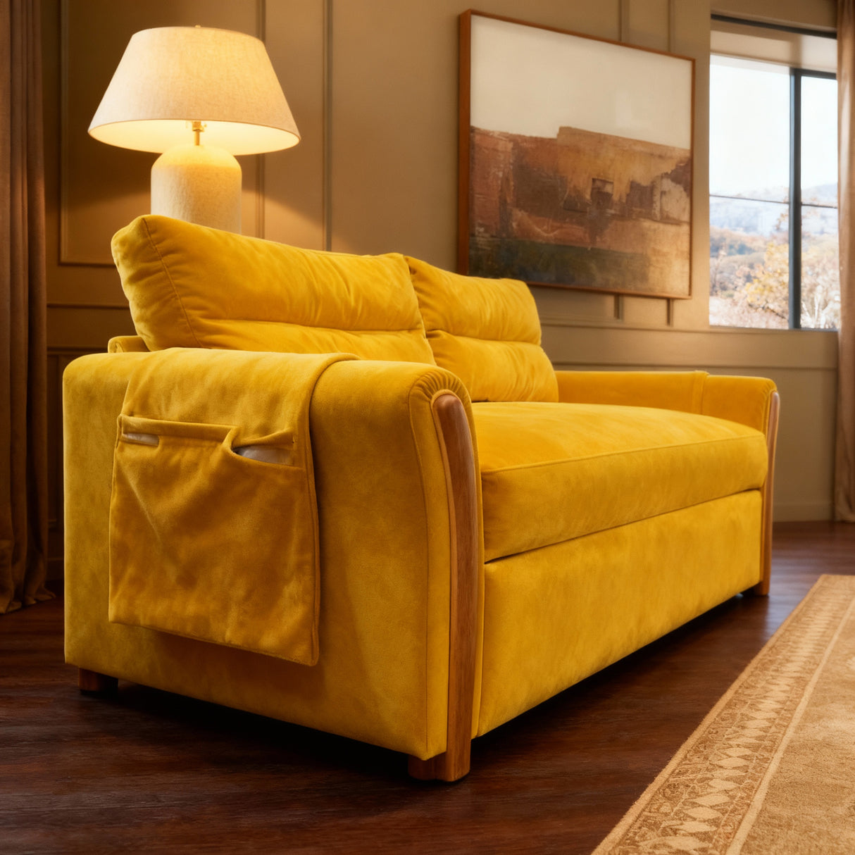 ميامي - كنبة سرير ثلاث مقاعد