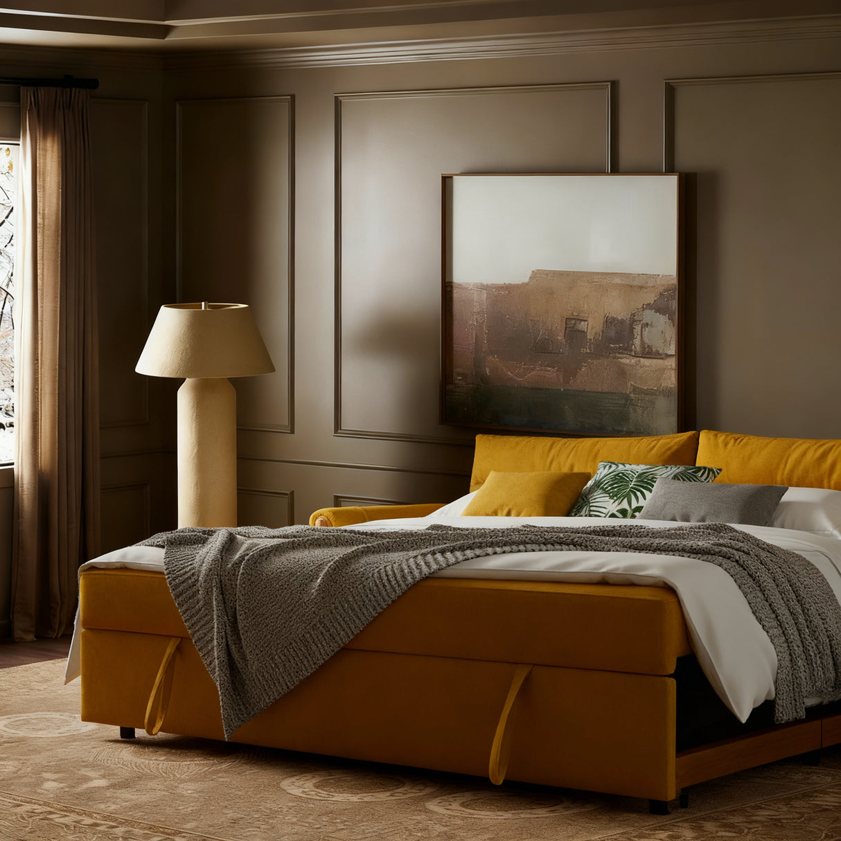 ميامي - كنبة سرير ثلاث مقاعد