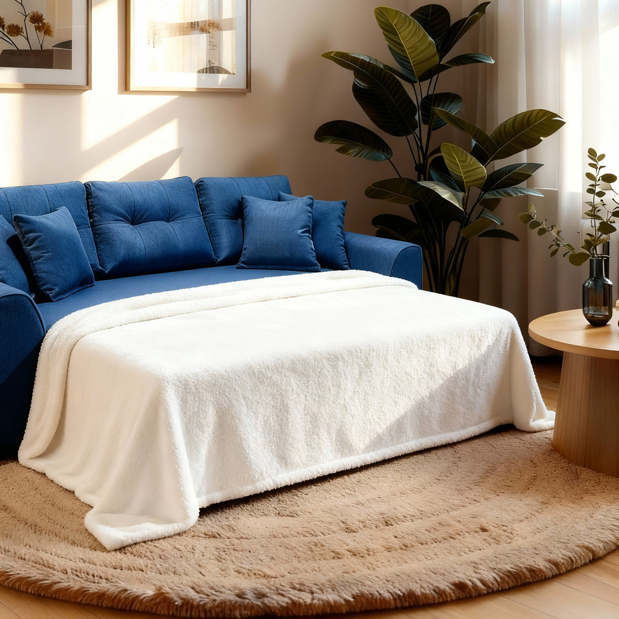 كاليفورنيا - كنبة سرير ثلاث مقاعد