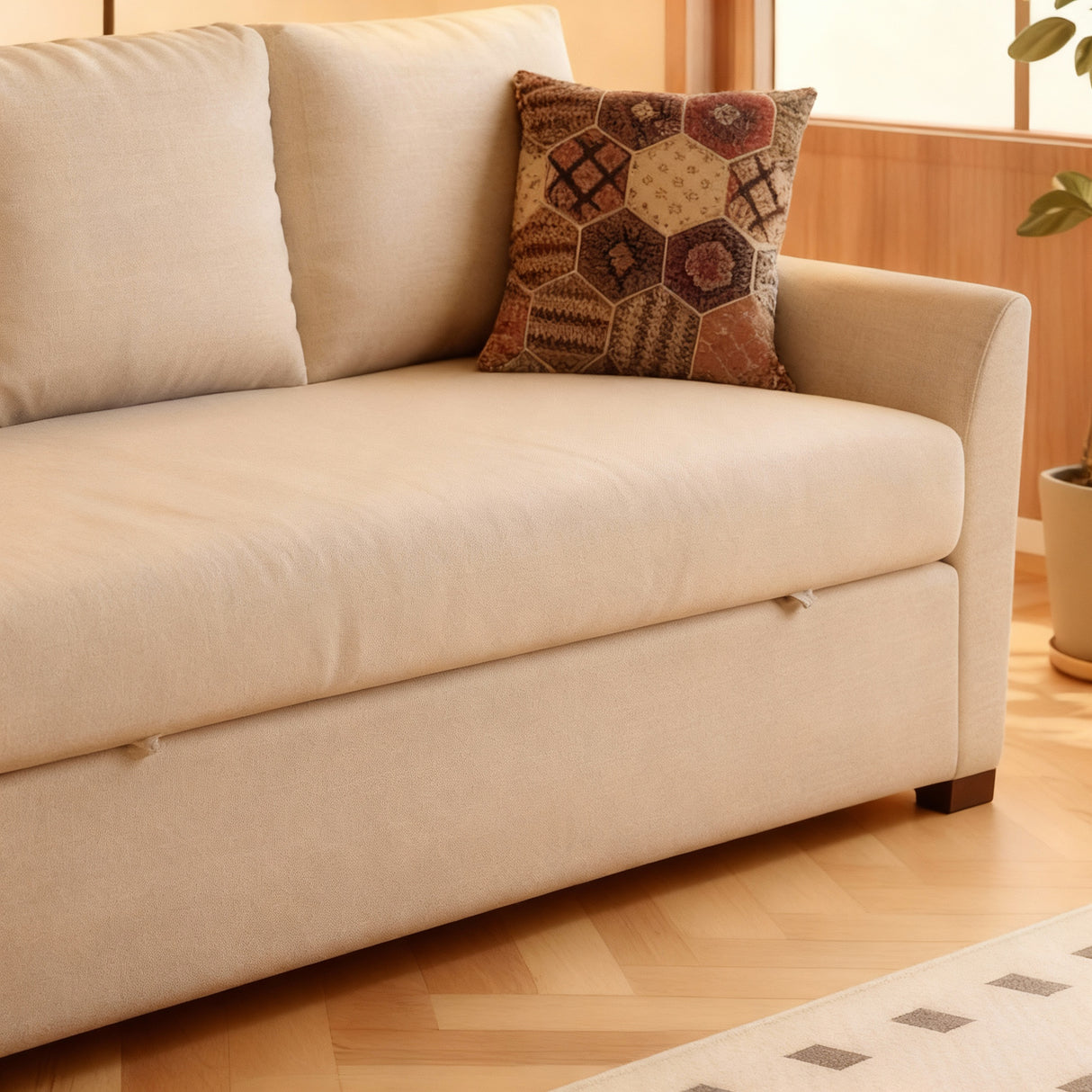 تكساس - كنبة سرير ثلاث مقاعد