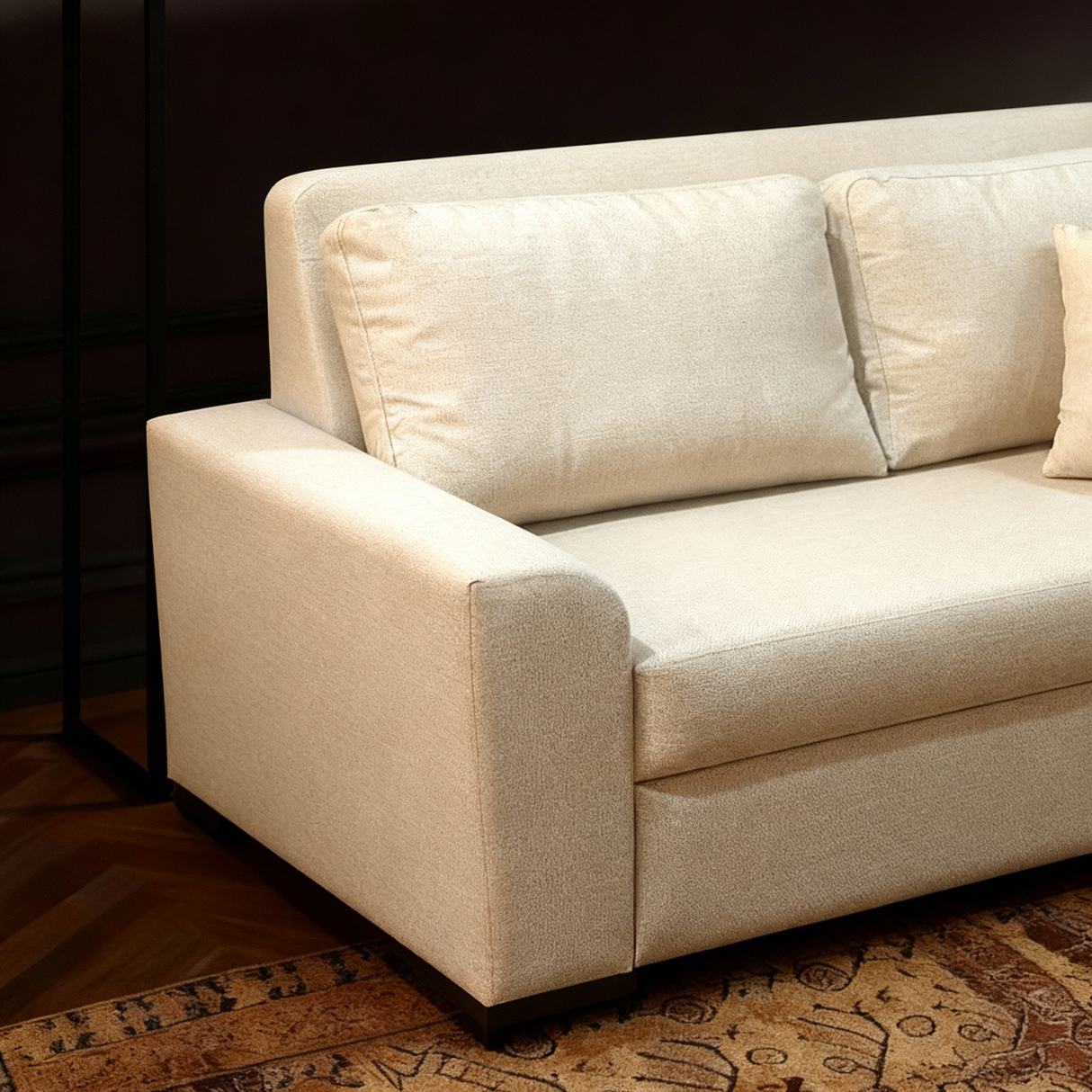 سليم-كنبه سرير بمقعدين