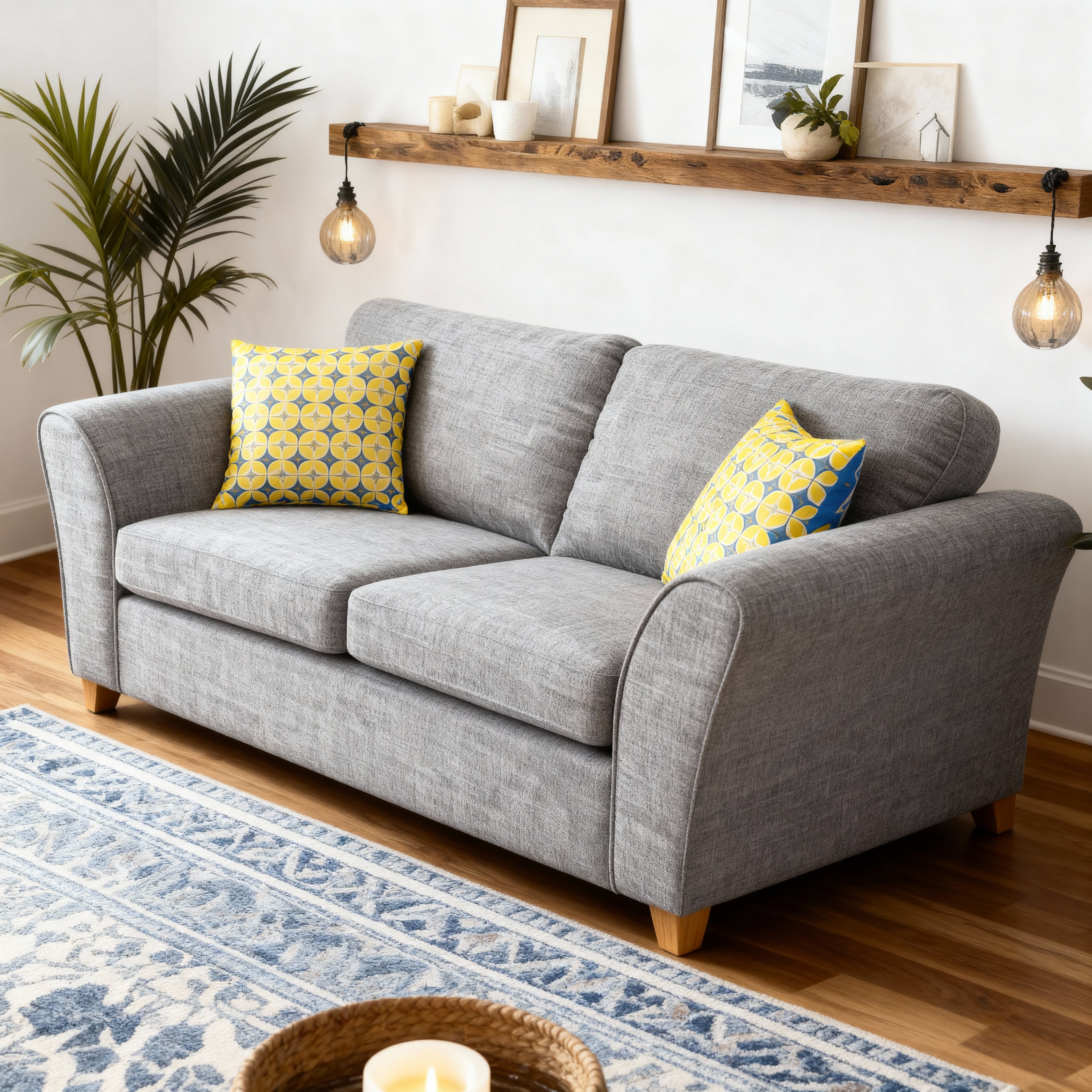 Elegance 2-Fold Sofa Bed | 2-Seater with Belgium Mechanism
