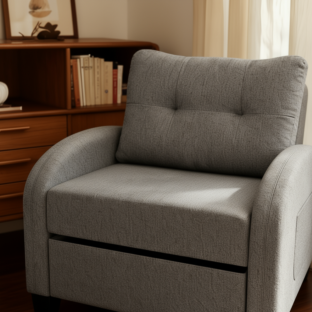 كومودو - كرسي سرير بمقعد واحد