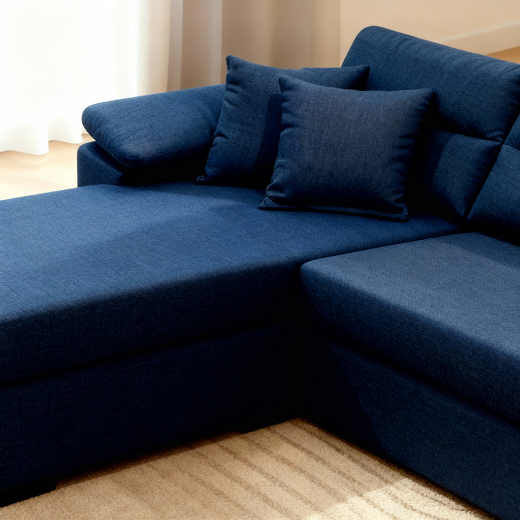 Milan | 3-Seater L-Shape MANEX Pull-Out Sofa Bed (Turkish Mechanism)