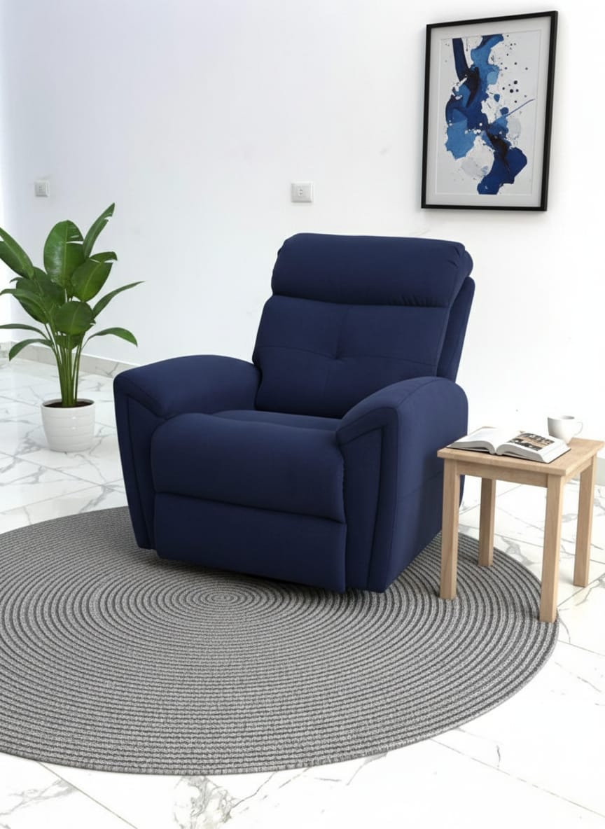 Air Lazy-Boy | Modern Rocker Recliner Chair - Blue