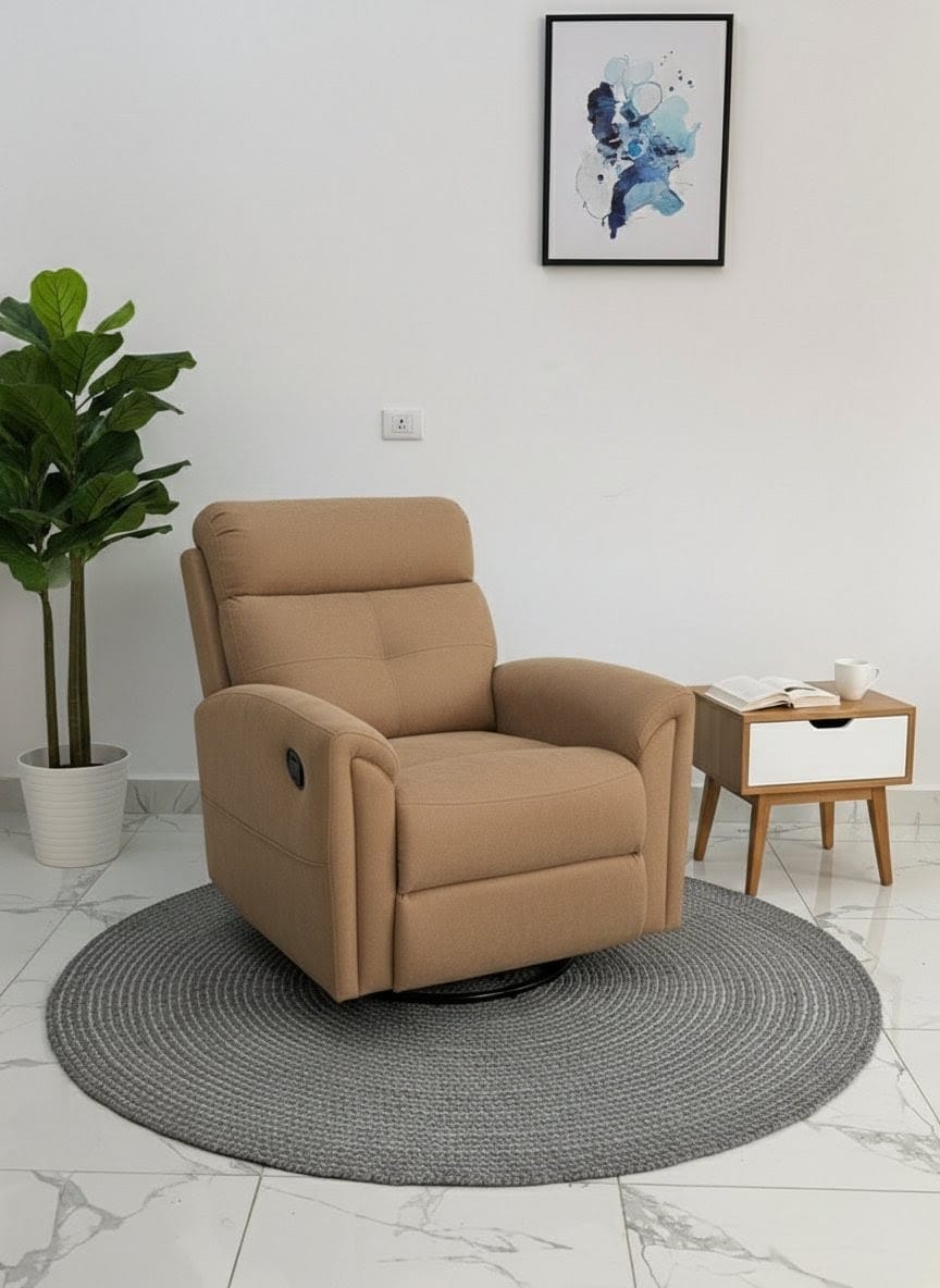 Air Lazy-Boy | Modern Rocker Recliner Chair - Beige